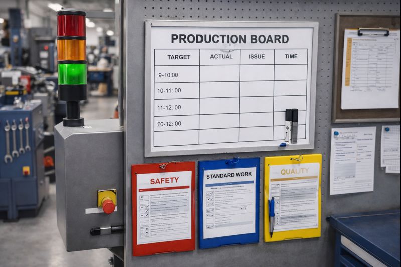 5S – standardiziran videz in dogovorjen način urejenosti delovnega mesta